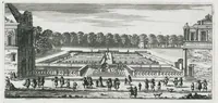 An illustration from [Perelle engravings of Paris, royal residences, chateaux of France with additional engravings by Silvestre and Aveline] (1640)
