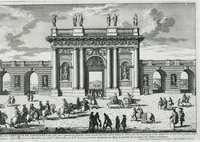 Picture 27 of 52 from [Perelle engravings of Paris, royal residences, chateaux of France with additional engravings by Silvestre and Aveline] (1640), leaf 196