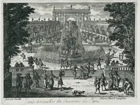 Picture 33 of 52 from [Perelle engravings of Paris, royal residences, chateaux of France with additional engravings by Silvestre and Aveline] (1640), leaf 262