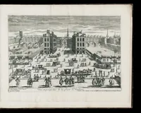 An illustration from [Perelle engravings of Paris, royal residences, chateaux of France with additional engravings by Silvestre and Aveline] (1640)
