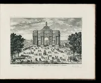 Picture 35 of 38 from [Perelle engravings of Paris, royal residences, chateaux of France with additional engravings by Silvestre and Aveline] (1640), leaf 104