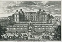 Picture 16 of 38 from [Perelle engravings of Paris, royal residences, chateaux of France with additional engravings by Silvestre and Aveline] (1640), leaf 44