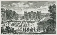 Picture 30 of 38 from [Perelle engravings of Paris, royal residences, chateaux of France with additional engravings by Silvestre and Aveline] (1640), leaf 84