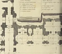 An illustration from Il Tempio Vaticano e sua origine : con gl'edifitii più cospicui, antichi e moderni, fatti dentro e fuori di esso (1694)