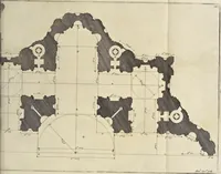 An illustration from Il Tempio Vaticano e sua origine : con gl'edifitii più cospicui, antichi e moderni, fatti dentro e fuori di esso (1694)