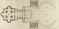 Picture 82 of 91 from Il Tempio Vaticano e sua origine : con gl'edifitii più cospicui, antichi e moderni, fatti dentro e fuori di esso (1694), leaf 452