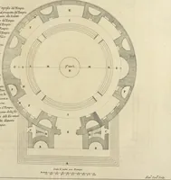An illustration from Il Tempio Vaticano e sua origine : con gl'edifitii più cospicui, antichi e moderni, fatti dentro e fuori di esso (1694)