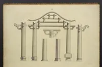 An illustration from Desseins des edifices, meubles, habits, machines, et ustenciles des Chinois (1757)