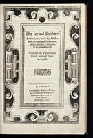 Picture 9 of 41 from The first [-fift] booke of architecture (1611), leaf 38
