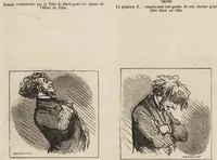 An illustration from Le salon de 1869 charivarisé : album de 60 caricatures (1869)