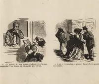 An illustration from Le salon de 1869 charivarisé : album de 60 caricatures (1869)