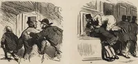 An illustration from Le salon de 1869 charivarisé : album de 60 caricatures (1869)