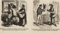 An illustration from Le salon de 1869 charivarisé : album de 60 caricatures (1869)