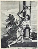 An illustration from Theatrvm pictorivm : in quo exhibentur ipsius manu delineatæ, eiusque curâ in æs incise picturæ, archetipæ Italicæ, quas ipse ser.mus Archdux in pinacothecam suam Bruxellis collegit (1684)
