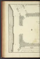 An illustration from Monumens érigés en France à la gloire de Louis XV : précédés d'un tableau du progrès des arts & des sciences sous ce règne, ainsi que d'une description des honneurs & des monumens de gloire accordés aux grands hommes, tant chez les anciens que chez les modernes : et suivis d'un choix des principaux projets qui ont été proposés, pour placer la statue du roi dans les différens quartiers de Paris (1767)