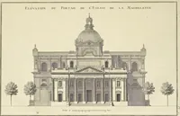 Picture 16 of 78 from Monumens érigés en France à la gloire de Louis XV : précédés d'un tableau du progrès des arts & des sciences sous ce règne, ainsi que d'une description des honneurs & des monumens de gloire accordés aux grands hommes, tant chez les anciens que chez les modernes : et suivis d'un choix des principaux projets qui ont été proposés, pour placer la statue du roi dans les différens quartiers de Paris (1767), leaf 162