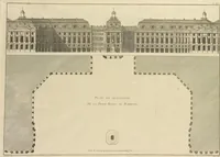 Picture 24 of 78 from Monumens érigés en France à la gloire de Louis XV : précédés d'un tableau du progrès des arts & des sciences sous ce règne, ainsi que d'une description des honneurs & des monumens de gloire accordés aux grands hommes, tant chez les anciens que chez les modernes : et suivis d'un choix des principaux projets qui ont été proposés, pour placer la statue du roi dans les différens quartiers de Paris (1767), leaf 192