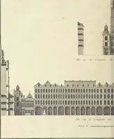 Picture 28 of 78 from Monumens érigés en France à la gloire de Louis XV : précédés d'un tableau du progrès des arts & des sciences sous ce règne, ainsi que d'une description des honneurs & des monumens de gloire accordés aux grands hommes, tant chez les anciens que chez les modernes : et suivis d'un choix des principaux projets qui ont été proposés, pour placer la statue du roi dans les différens quartiers de Paris (1767), leaf 205