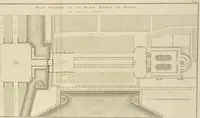 Picture 34 of 78 from Monumens érigés en France à la gloire de Louis XV : précédés d'un tableau du progrès des arts & des sciences sous ce règne, ainsi que d'une description des honneurs & des monumens de gloire accordés aux grands hommes, tant chez les anciens que chez les modernes : et suivis d'un choix des principaux projets qui ont été proposés, pour placer la statue du roi dans les différens quartiers de Paris (1767), leaf 229