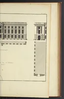 An illustration from Monumens érigés en France à la gloire de Louis XV : précédés d'un tableau du progrès des arts & des sciences sous ce règne, ainsi que d'une description des honneurs & des monumens de gloire accordés aux grands hommes, tant chez les anciens que chez les modernes : et suivis d'un choix des principaux projets qui ont été proposés, pour placer la statue du roi dans les différens quartiers de Paris (1767)