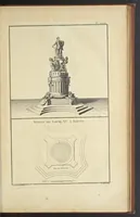 Picture 47 of 78 from Monumens érigés en France à la gloire de Louis XV : précédés d'un tableau du progrès des arts & des sciences sous ce règne, ainsi que d'une description des honneurs & des monumens de gloire accordés aux grands hommes, tant chez les anciens que chez les modernes : et suivis d'un choix des principaux projets qui ont été proposés, pour placer la statue du roi dans les différens quartiers de Paris (1767), leaf 272
