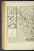 An illustration from Monumens érigés en France à la gloire de Louis XV : précédés d'un tableau du progrès des arts & des sciences sous ce règne, ainsi que d'une description des honneurs & des monumens de gloire accordés aux grands hommes, tant chez les anciens que chez les modernes : et suivis d'un choix des principaux projets qui ont été proposés, pour placer la statue du roi dans les différens quartiers de Paris (1767)