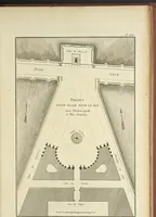 An illustration from Monumens érigés en France à la gloire de Louis XV : précédés d'un tableau du progrès des arts & des sciences sous ce règne, ainsi que d'une description des honneurs & des monumens de gloire accordés aux grands hommes, tant chez les anciens que chez les modernes : et suivis d'un choix des principaux projets qui ont été proposés, pour placer la statue du roi dans les différens quartiers de Paris (1767)