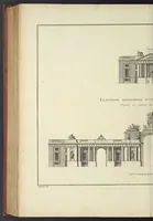 An illustration from Monumens érigés en France à la gloire de Louis XV : précédés d'un tableau du progrès des arts & des sciences sous ce règne, ainsi que d'une description des honneurs & des monumens de gloire accordés aux grands hommes, tant chez les anciens que chez les modernes : et suivis d'un choix des principaux projets qui ont été proposés, pour placer la statue du roi dans les différens quartiers de Paris (1767)