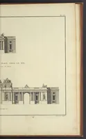 Picture 76 of 78 from Monumens érigés en France à la gloire de Louis XV : précédés d'un tableau du progrès des arts & des sciences sous ce règne, ainsi que d'une description des honneurs & des monumens de gloire accordés aux grands hommes, tant chez les anciens que chez les modernes : et suivis d'un choix des principaux projets qui ont été proposés, pour placer la statue du roi dans les différens quartiers de Paris (1767), leaf 384