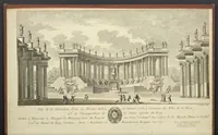 Picture 78 of 78 from Monumens érigés en France à la gloire de Louis XV : précédés d'un tableau du progrès des arts & des sciences sous ce règne, ainsi que d'une description des honneurs & des monumens de gloire accordés aux grands hommes, tant chez les anciens que chez les modernes : et suivis d'un choix des principaux projets qui ont été proposés, pour placer la statue du roi dans les différens quartiers de Paris (1767), leaf 394