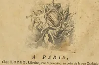 Picture 1 of 78 from Monumens érigés en France à la gloire de Louis XV : précédés d'un tableau du progrès des arts & des sciences sous ce règne, ainsi que d'une description des honneurs & des monumens de gloire accordés aux grands hommes, tant chez les anciens que chez les modernes : et suivis d'un choix des principaux projets qui ont été proposés, pour placer la statue du roi dans les différens quartiers de Paris (1767), leaf 6
