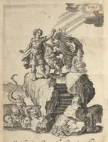 An illustration from Flammulae amoris, S.P. Augustini versibus et iconibus exornatae (1629)