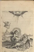 An illustration from Flammulae amoris, S.P. Augustini versibus et iconibus exornatae (1629)