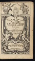 An illustration from Flammulae amoris, S.P. Augustini versibus et iconibus exornatae (1629)
