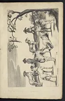 Picture 15 of 16 from Varie figure academiche : nouamente raccolte dal naturale con grandissima fatica e spesa, molto commode per la giouentu, la quaele si diletta dal arte dal disegno : messe in luce da I.A. de Poutre, d'Anuersa = Diuersche figuren wt de academia : nu eerst by een vergadert naert leuen, met groote moyte en oncost, seer bequaem voor alle iongelingen die hen oefenen in de teeken-const : int licht gebrocht door Ioan. A. de Poutre, plaetsnyder van Antwerpen (1629), leaf 54