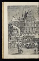 An illustration from Descriptio pvblicae gratvlationis, spectacvlorvm et lvdorvm in adventv Sereniss. Principis Ernesti Archidvcis Avstriae ... an. M.D.XCIIII. XVIII. kal. Ivlias, aliisqve diebvs Antverpiae editorvm : cvi est praefixa de Belgij principatu a romano in ea prouincia imperio ad nostra us[que] tempora breuis narratio ... : cum carmine panegyrico in eiusdem Principis Ernesti ... aduentum : accessit denique oratio funebris in Archiducis Ernesti obitum ijsdem prouincijs luctuosissimum (1595)