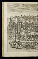 An illustration from Descriptio pvblicae gratvlationis, spectacvlorvm et lvdorvm in adventv Sereniss. Principis Ernesti Archidvcis Avstriae ... an. M.D.XCIIII. XVIII. kal. Ivlias, aliisqve diebvs Antverpiae editorvm : cvi est praefixa de Belgij principatu a romano in ea prouincia imperio ad nostra us[que] tempora breuis narratio ... : cum carmine panegyrico in eiusdem Principis Ernesti ... aduentum : accessit denique oratio funebris in Archiducis Ernesti obitum ijsdem prouincijs luctuosissimum (1595)