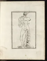 An illustration from Reprentation [sic] des diverses figures humaines avec leurs mesures prises sur des antiques = Eigentliche Vorstellung und Proportionen menschlicher Leibes nach dem gerechten Mass der Antiquen (1700)