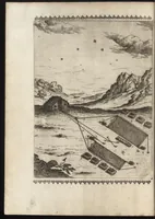 An illustration from Vccelliera, ouero, Discorso della natura, e proprieta di diuersi vccelli : e in particolare di que' che cantano, con il modo di prendergli, conoscergli, alleuargli, e mantenergli : e con le figure cauate dal vero, e diligentem[en]te intagliate in rame dal Tempesta, e dal Villamena (1684)