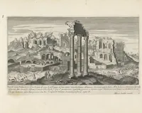 An illustration from Vestigi delle antichità di Roma, Tivoli, Pozzvolo et altri lvochi (1660)