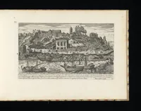 An illustration from Vestigi delle antichità di Roma, Tivoli, Pozzvolo et altri lvochi (1660)