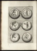An illustration from Selectiora numismata in ære maximi moduli e museo illustrissimi D.D. Francisci de Camps (1695)