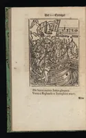 An illustration from Aff-ghebeelde narren speel-schuyt, verciert met meer als hondert schoone figueren nae den aert van veelderley sotten die op aerden zijn: bewesen met stichtelijcke exempelen, soo uyt de H. Schrift als oock uyt de kerckelijcke oudt-vaders ende andere schrijvers... Beschreven int Latijn ende Hooch-Duytsch (1635)