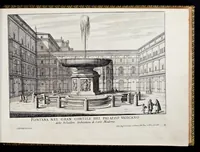 Picture 1 of 29 from Le fontane di Roma nelle piazze e lvoghi pvblici della città : con li loro prospetti, come sono al presente (1691), leaf 12