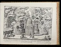An illustration from Le fontane di Roma nelle piazze e lvoghi pvblici della città : con li loro prospetti, come sono al presente (1691)