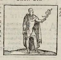 Picture 32 of 63 from Les hieroglyphiques de Ian-Pierre Valerian, vulgairement nommé Pierius. Autrement, commentaires des lettres et figures sacrées des Aegyptiens & autres nations. Oeuure reduicte en cinquante huict liures, ausquels sont adjoincts deux autres (1615), leaf 454