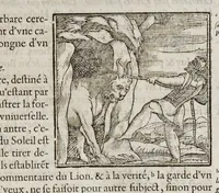 Picture 9 of 63 from Les hieroglyphiques de Ian-Pierre Valerian, vulgairement nommé Pierius. Autrement, commentaires des lettres et figures sacrées des Aegyptiens & autres nations. Oeuure reduicte en cinquante huict liures, ausquels sont adjoincts deux autres (1615), leaf 76