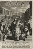 An illustration from Vita D. Thomae Aquinatis Othonis VaenI ingenio et manu delineata (1610)
