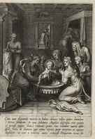 An illustration from Vita D. Thomae Aquinatis Othonis VaenI ingenio et manu delineata (1610)