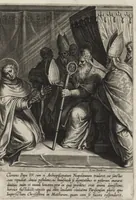 An illustration from Vita D. Thomae Aquinatis Othonis VaenI ingenio et manu delineata (1610)